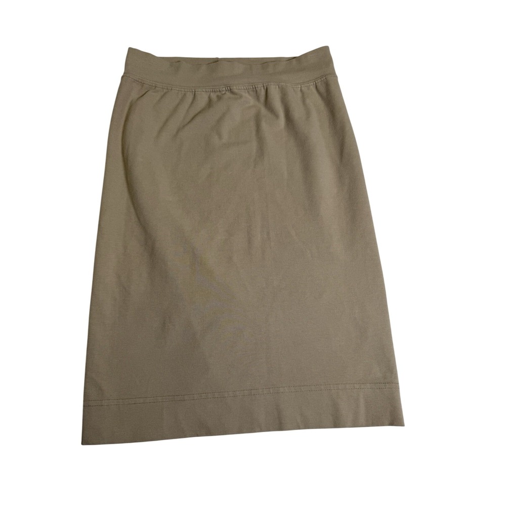Hard Tail Pencil Skirt Womens Small Brown Excellent W-321 Stretch Midi Skirt